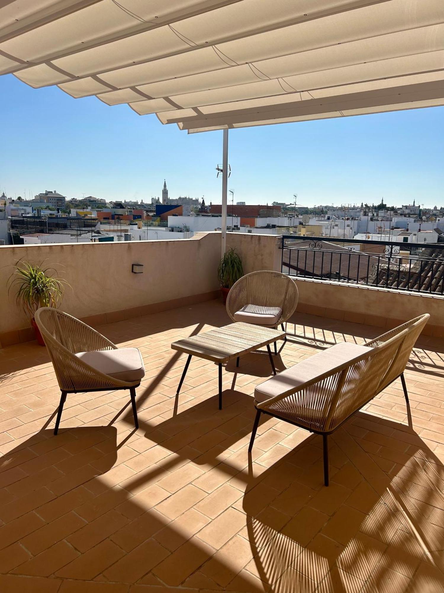 Ferienwohnung Casa De La Columna, Triana Sevilla Exterior foto